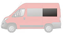 Бокове скло Peugeot Boxer (2006-) Заднє салонне Ліве на Коротку базу (Пежо Боксер)