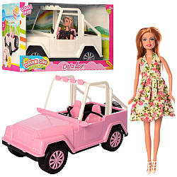 Лялька модниця з машинкою в комплекті