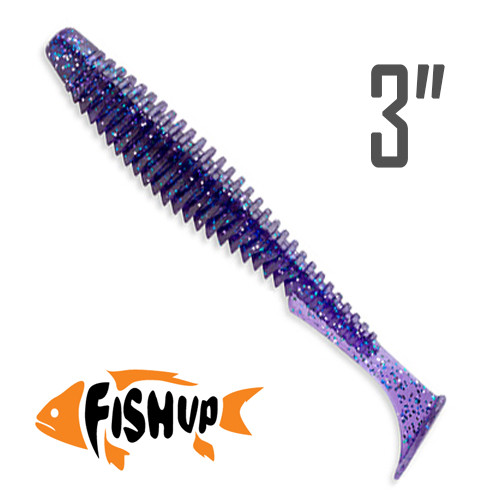 U-Shad 3" (70 мм) 9 шт. Силікон FishUp col. 060