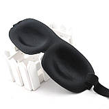 Накладка на очі для подорожей і зняття напруження очей, фото 2