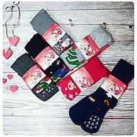 Теплі колготки дитячі новорічні відмінна якість 6 9 12 18 місяців