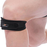 Накладка під коліно пателлярный бандаж MUTE MT-9107 1шт чорний