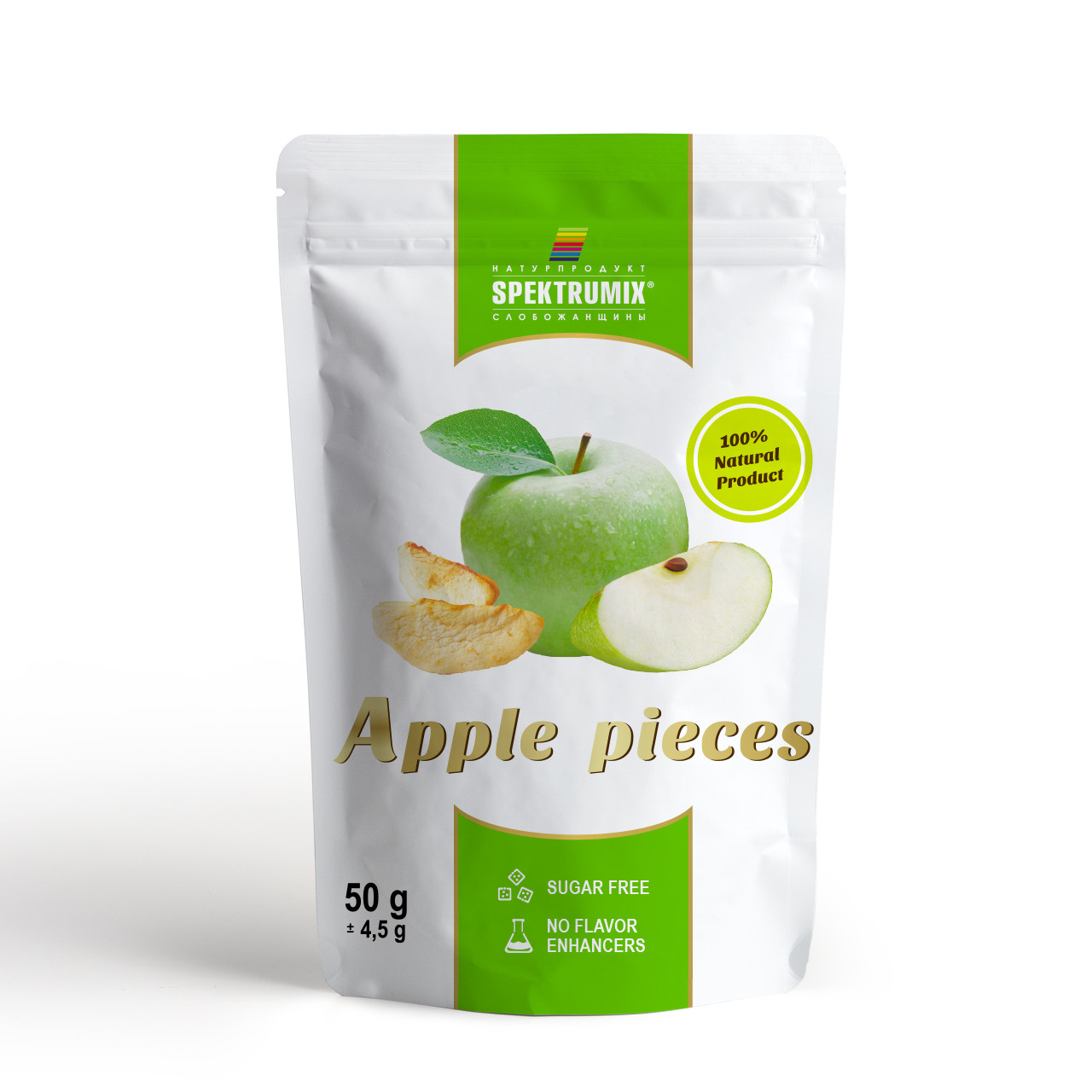 Ломтики яблочные сушеные Apple Pieces, 50 г - фото 1 - id-p1413435852