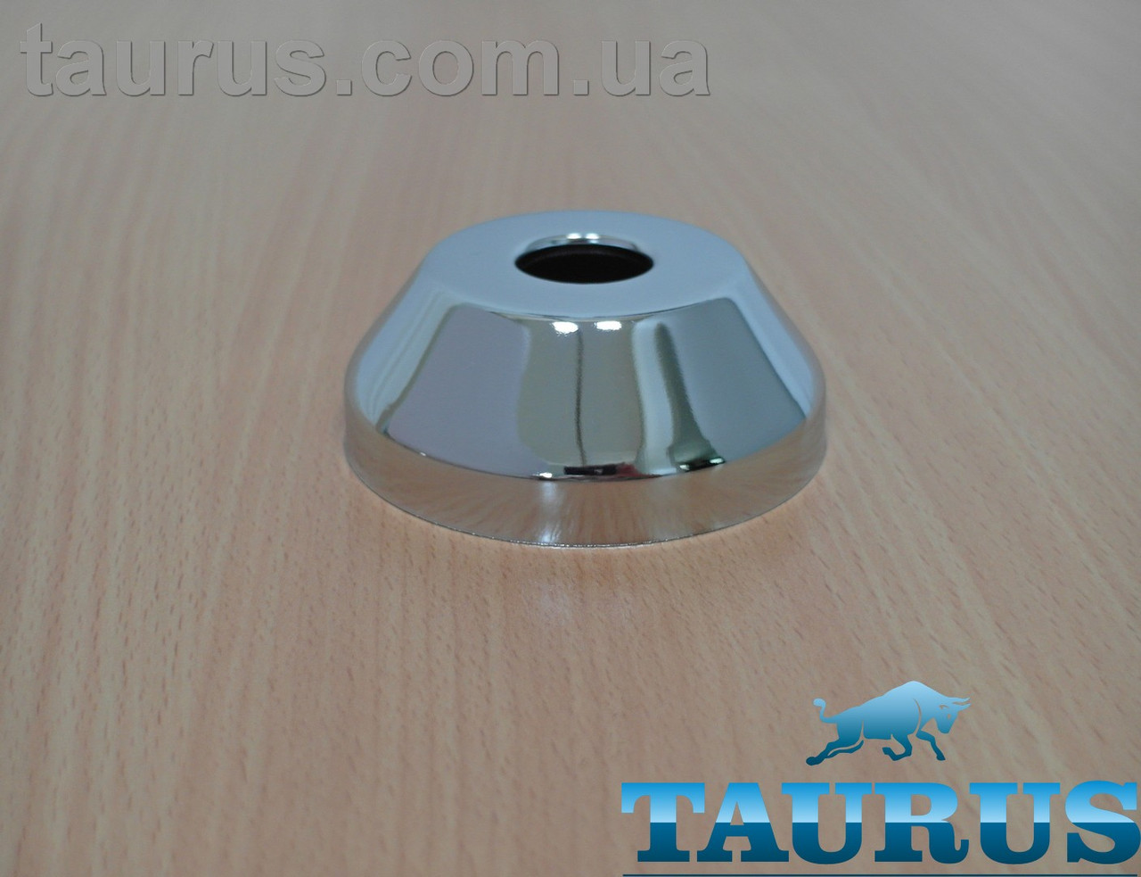 Високий конусний фланець ThermoPulse chrome D78 мм х висота 30 мм, внутрішній розмір d1/2" (20 мм)