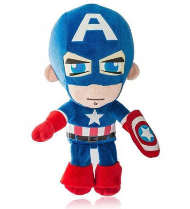 Мягкая игрушка Капитан Америка "Марвел" (25 см) ABC, фото 2