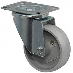 Колесо 4102-TL-100-P, Ø 100 мм, термостійке колесо +300 °C, алюмінієве колесо, колесо поворотне з кронштейном, 41 Norma Therm