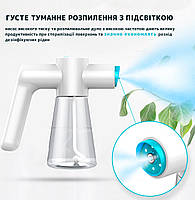 Ручний портативний розпилювач для дезінфектора Nano Spray Machine F9 білий. Для швидкої дезінфекції приміщень, фото 9