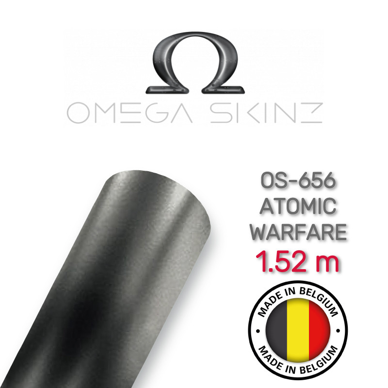 Omega Skinz OS-656 Atomic Warfare — Сіра матова плівка 1.524 м