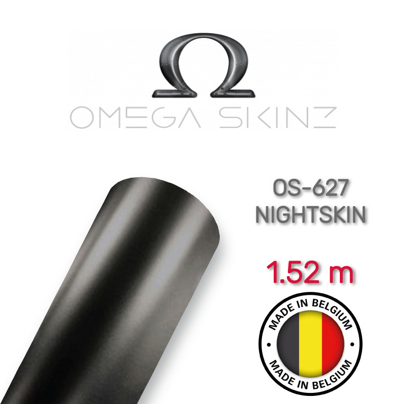 Omega Skinz OS-627 Nightskin — Чорна матова плівка 1.524 м