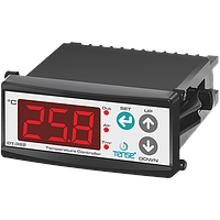 Температурний Регулятор дворівневий 2 каналу контролер на щит або на корпус діапазон -19.9+99.9°C