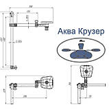 Borika FASTen Ft601 Майданчик для ехолота 100*100 мм з кріпленням датчика ( трансдьюсера ), фото 2
