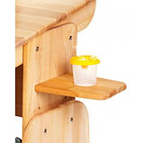 Додатковий комплект підстаканників ДК-03 (вуха) - 2 шт. до парті З-890 (бук), фото 3