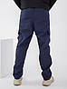 Чоловічі зимові спортивні штани з плащової тканини на флісі розміри від 50 до 56, фото 4