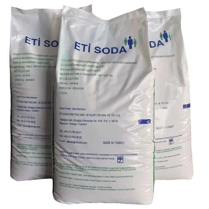 Сода пищевая (натрий двууглекислый) Турецкая (ETI Soda) купить в Украине