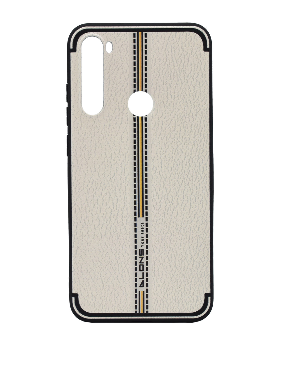 TPU чехол DLONS Lenny Series для Xiaomi Redmi Note 8 (Белый) - фото 1 - id-p1539599830