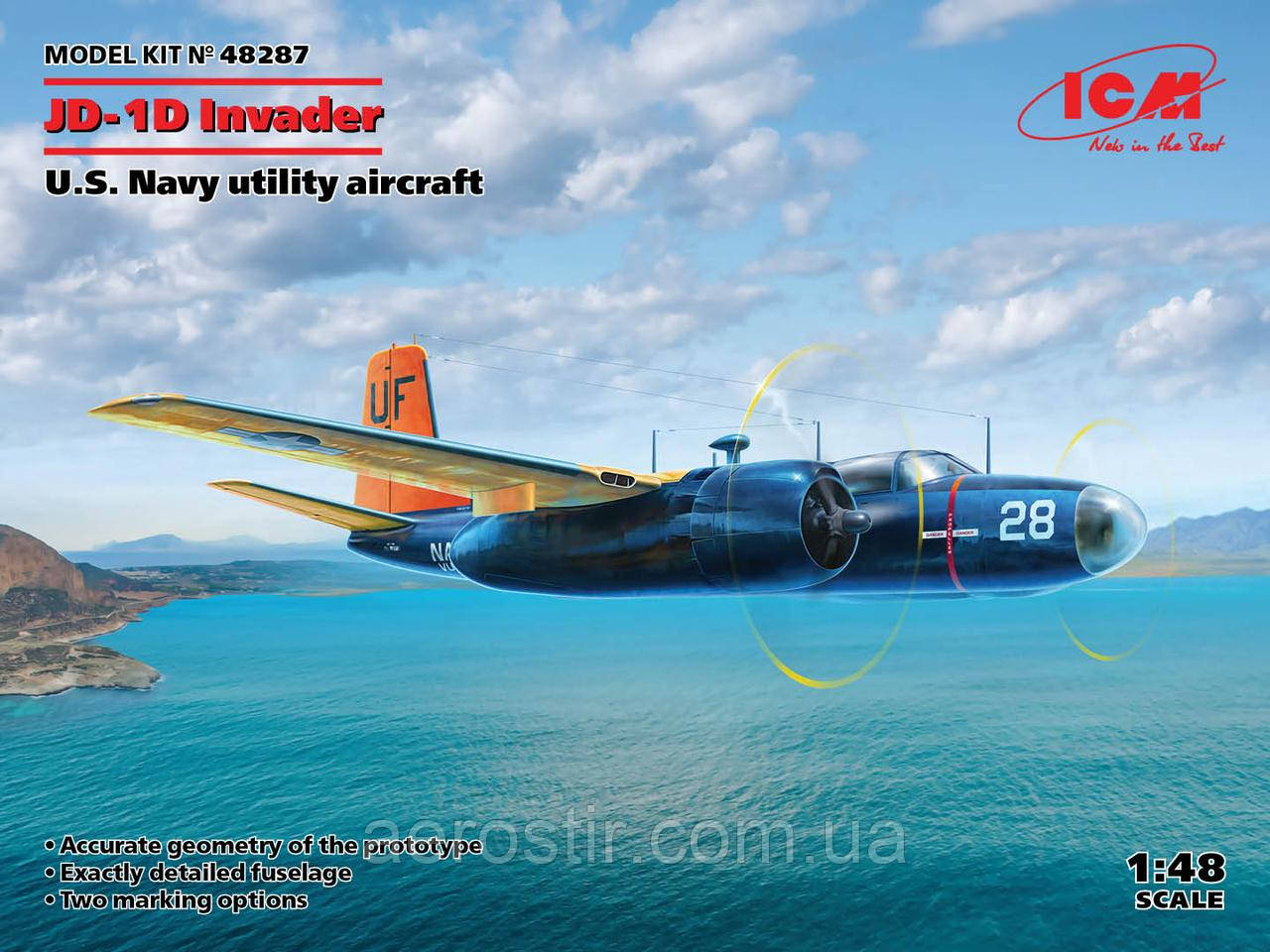JD-1D Invader 1/48 ICM 48287