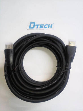 Кабель (шнур) Dtech HDMI-HDMI (8 метрів), фото 1
