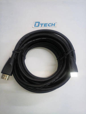 Кабель (шнур) Dtech HDMI-HDMI (8 метрів), фото 2