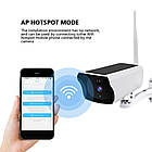 Камера відеоспостереження із сонячною панеллю WI-FI Y9 2mp / Вулична акумуляторна IP камера, фото 8