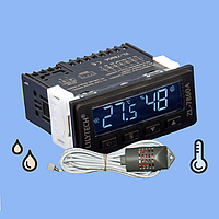 Контролер інкубатора Lilytech ZL-7850A v2.0 датчик ZL-SHr05J. Регулятор температури, вологості