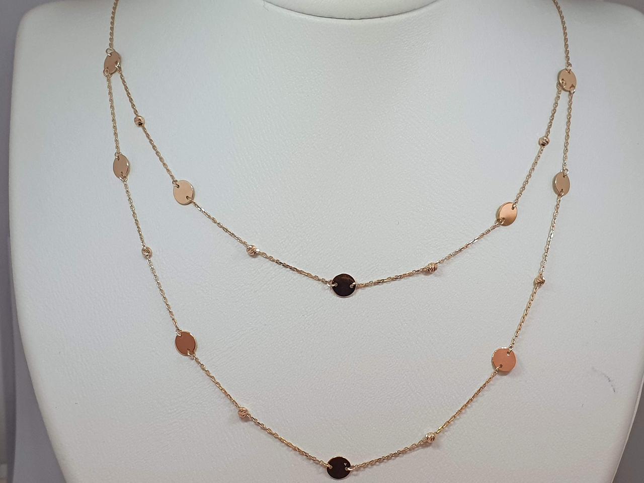 Золоте кольє.  810061 43