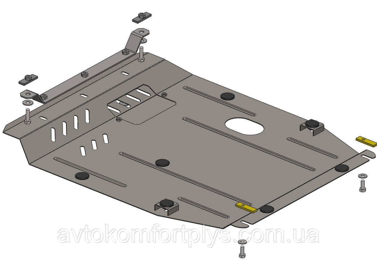 Металева (сталева) захист двигуна (картера) Dodge Compass (2011-) (V-2,4), фото 1