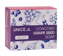 Натуральне мило Unice з екстрактом виноградних кісточок, 100 г