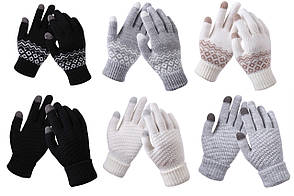 В'язані рукавички для сенсорних екранів iTouch