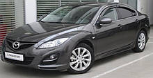 Ветровики Mazda 6 II Sd 2007-2012 VL Tuning