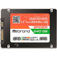 Накопитель 2.5" SSD 240GB Mibrand Spider (MI2.5SSD/SP240GB) Bulk