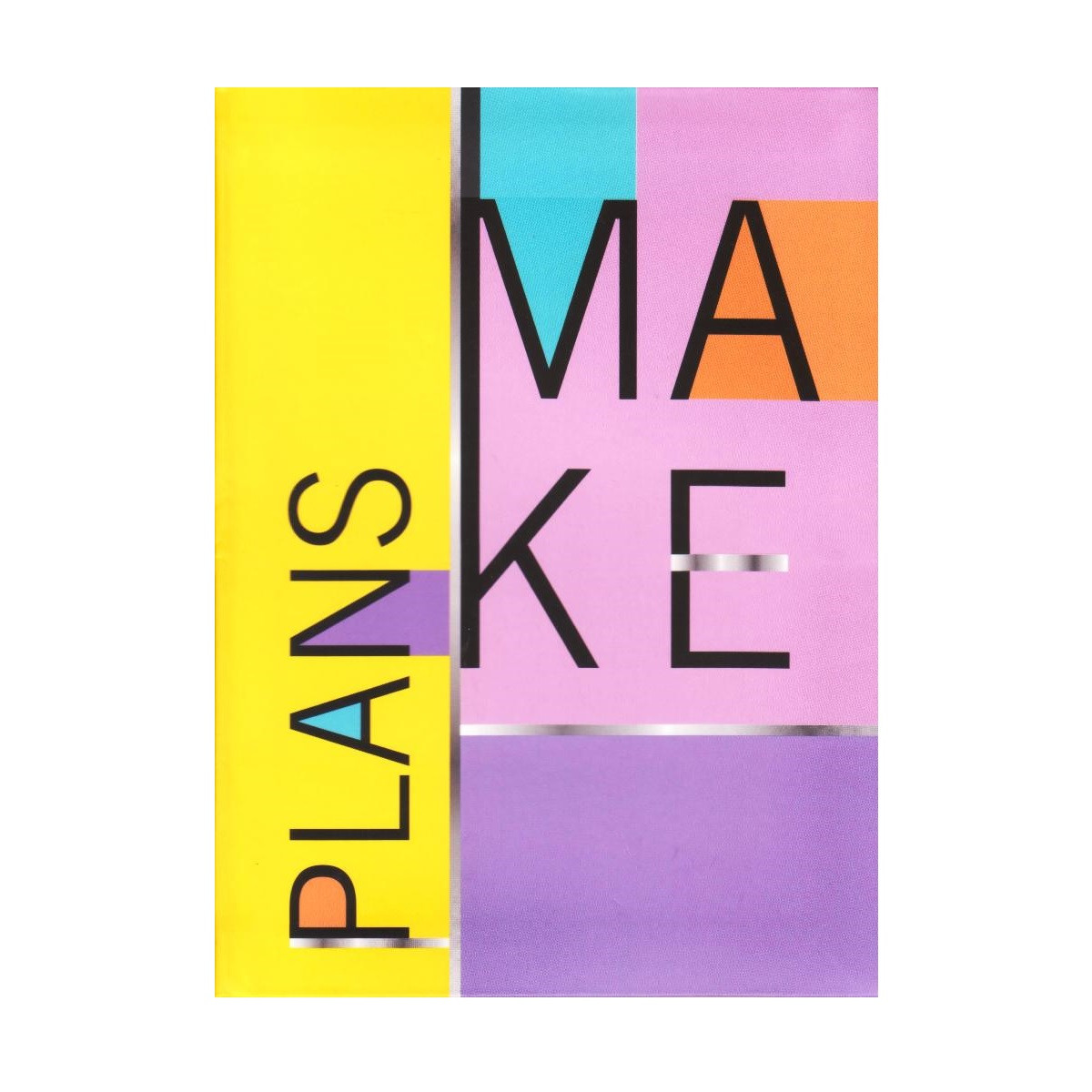Блокнот А5 інтегральна обкладинка, 80 арк. "Make Planes" WB6475, фото 1