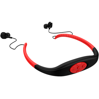 Водонепроникний MP3-плеєр KYK-168 Plus, 8GB, Bluetooth 5.0, FM-радіо. Навушники для басейну!