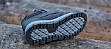 Кросівки зимові шкіряні підліткові для хлопчика чорні натуральне хутро, короткі черевики (Код: Л1826), фото 4