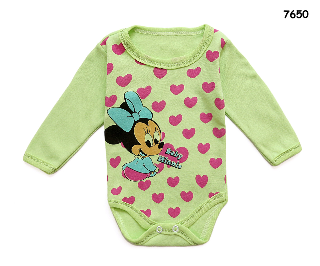 Боді Minnie Mouse для дівчинки. 1 міс