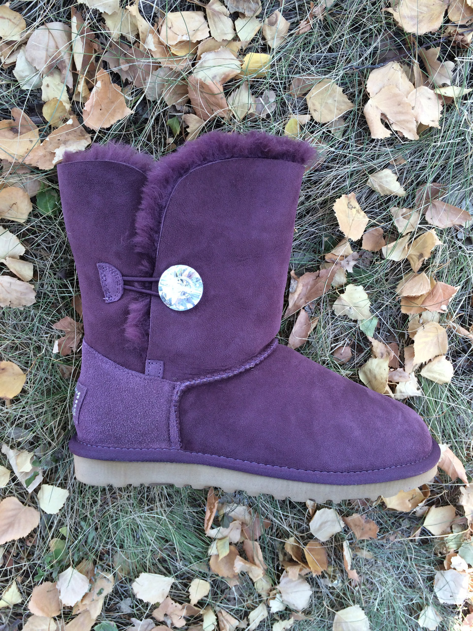 Жіночі уги UGG Bailey Button Bling (з кристалом) (37 розмір) Подня пара