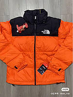 Зимний пуховик The North Face Nuptse 700 Orange мужская курточка зе норт фейс оранжевая