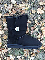 Женские угги UGG Bailey Button Bling (с кристаллом) ,37 размер