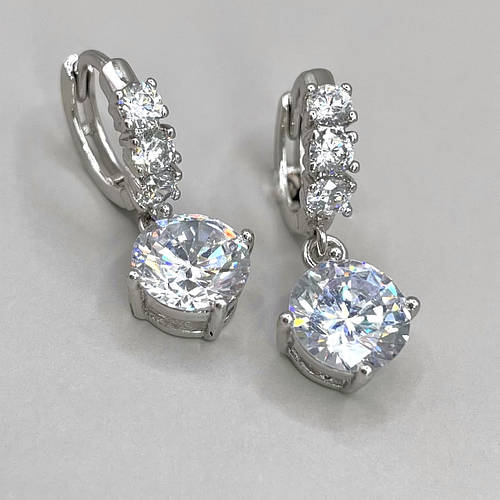 Серьги из медицинского серебра, цена 185 грн - Prom.ua (ID#1531033362)