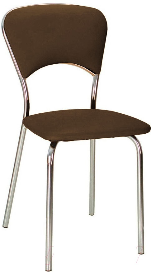 Стілець Vulcano plus Сhгоме V-19 (коричневий) Вулканo Плюс, фото 1