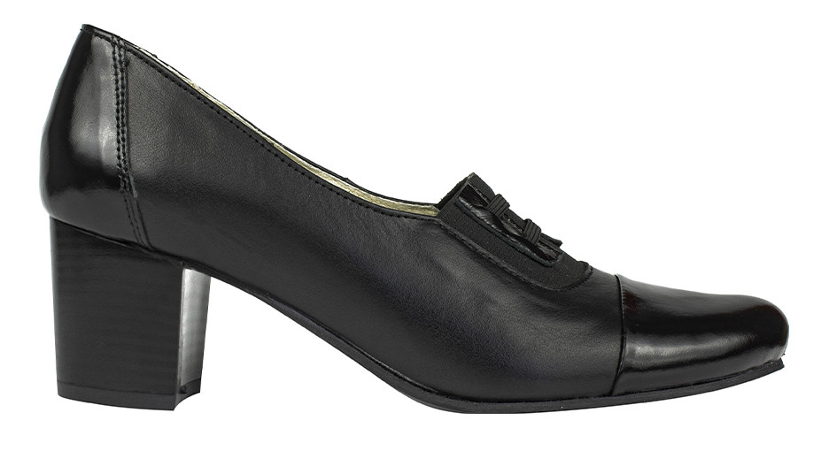 Туфлі Swallow чорні натуральна шкіра виробництво Україна Las16-12Kblack - розмір 36 (23,5 см), фото 1