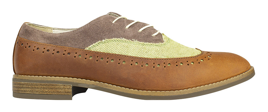 Туфлі Eleven Shoes коричневі натуральна шкіра виробництво Україна ES76-643-630 - розмір 40 (26,2 см)