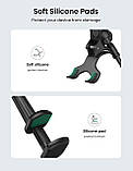 UGREEN Тримач телефону для ліжка, Стіл з гусячою шиєю, Тримач для мобільного телефону, Гнучкий затиск, Сумісний для iPhone 13 12 P, фото 6