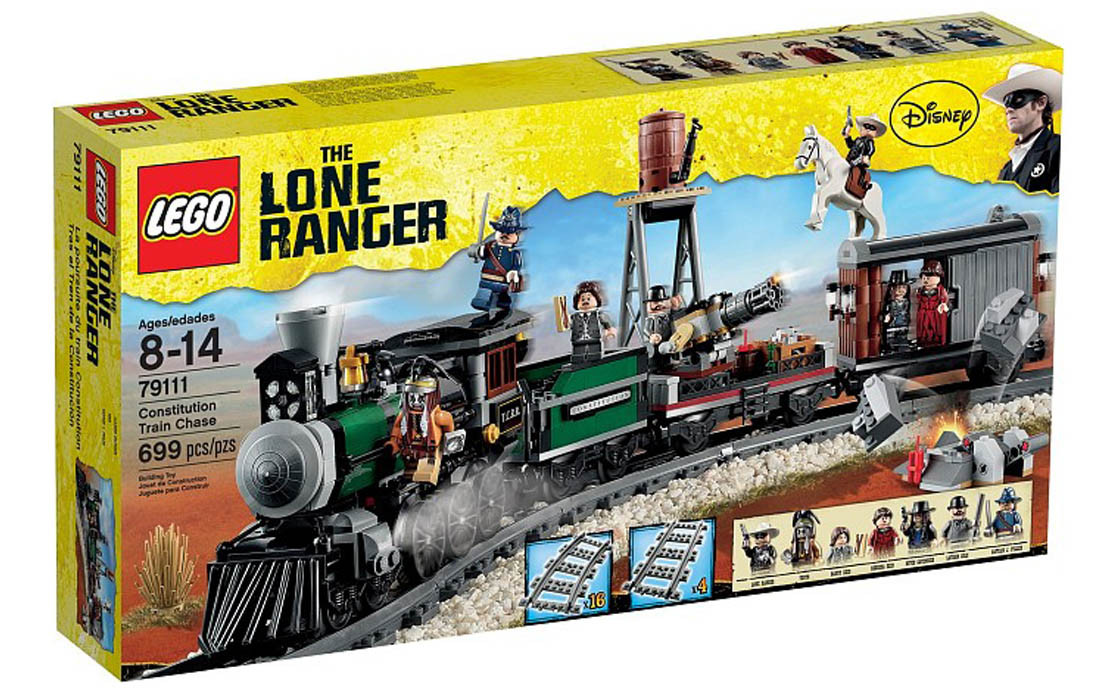 Конструктор Лего LEGO The Lone Ranger Преспирання федерального поїзда