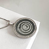 Підвіска срібло 925 / ланцюжок з кулоном Шопард (Chopard), фото 4