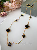 Підвіска з квіточками в позолоті з перламутром