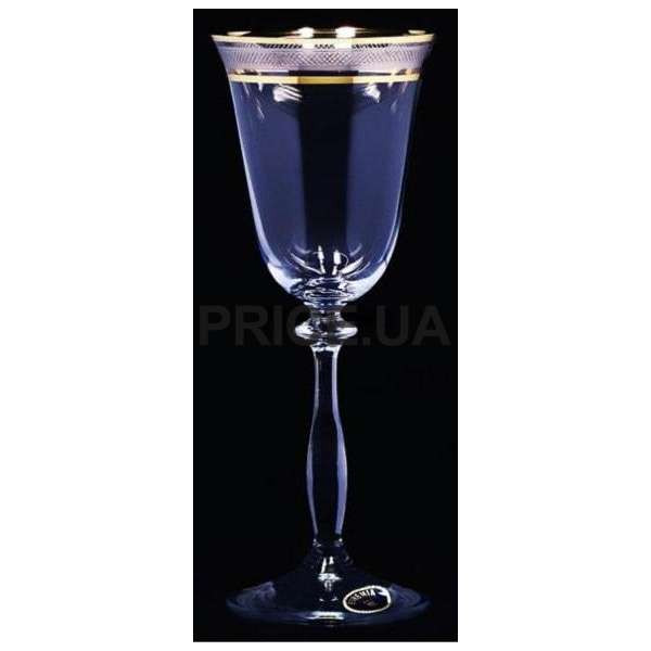 Angela Набір бокалів для вина 185 мл - 6 шт Bohemia 40600-44727/185, фото 1