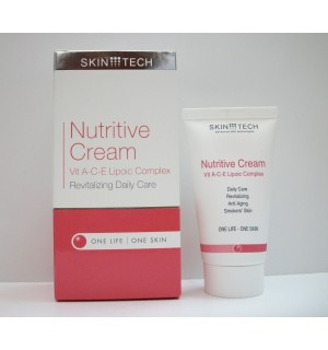 Омолаживающий питательный крем Nutritive для кожи лица Skin Tech,50ml - фото 3 - id-p243228718