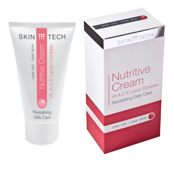 Омолаживающий питательный крем Nutritive для кожи лица Skin Tech,50ml - фото 6 - id-p243228718