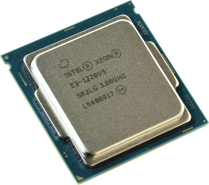 Процессор Intel Xeon E3 1220 v5 s1151, tray (аналог i5-7400)