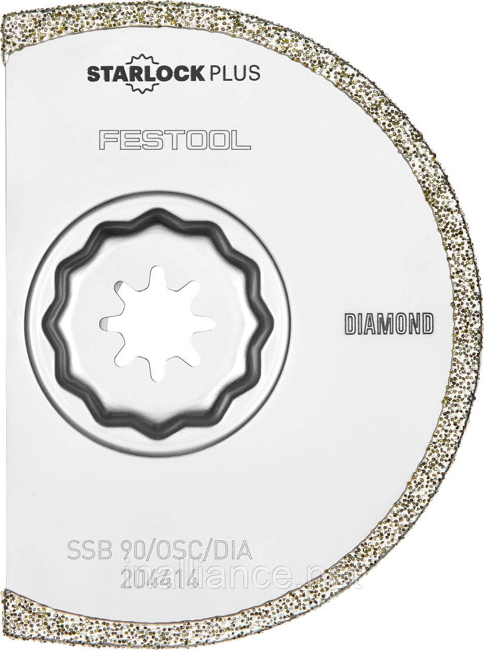 Пиляльний диск з алмазним зубом SSB 90/OSC/DIA Festool 204414